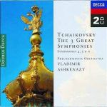 柴可夫斯基：第４～６號交響曲 (2 CDs) <br>阿胥肯納吉指揮愛樂管弦樂團 <br>Tchikovsky:Symphonies Nos. 4, 5 ＆ 6